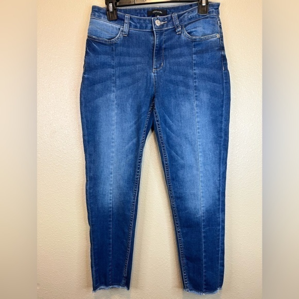 Comma June skinny fit mid rise jeans‎ size 8 front seam